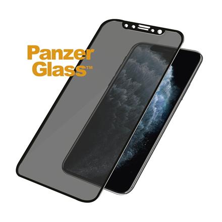 Protective glass PanzerGlass  PanzerGlass E2E Super+ iPhone X/XS /11 Pro Case Friendly Privacy czarny/black