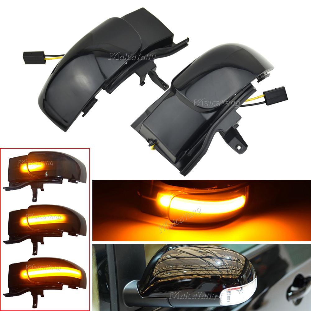 For VW Touran 2003 2004 2005 2006 2007 2008 2009 2010 LED Turn Signal Light Dynamic Rearview Mirror Indicator Lamp