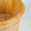 Cedar Wood Foot Bath Basin with Acupoint Massage - Household Wooden Soaking Bucket