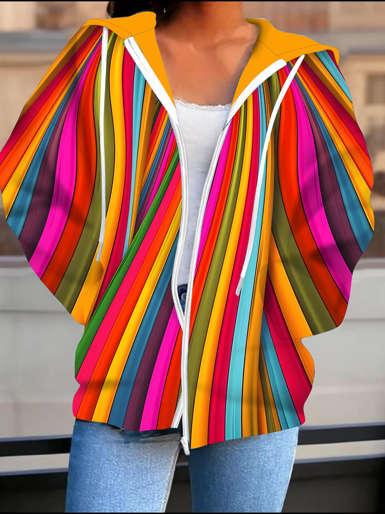 Винтажный узор 3D-печать Кардиган с капюшоном Большой размер Осень Зима Ретро 6XL красный