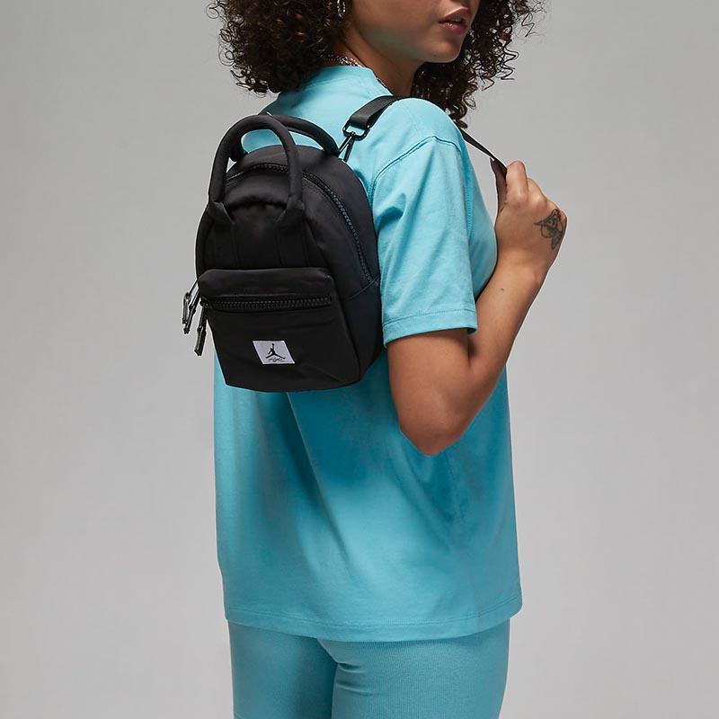 Jordan Cotton Backpack Mini Unisex Black Jordan FD6768-010