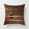 Ins Marble Geometric Print Square Pillow Cover Sofa Cushion Cover