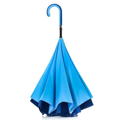 SaKASA parapluie inversé pliant inversé Teflon eau UV révolutionnaire hautement résistant au vent [CARRY CityModel] Parapluie sans mouillage, parapluie, parapluie,