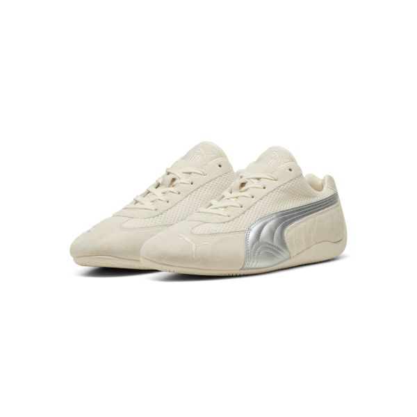 Puma Speedcat Premium Παγωμένο Μπεζ Ματ Ασημί Unisex Αθλητικά Παπούτσια Κρεμ 403902-01