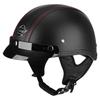 3C Certified Retro Half Helmet Scooter Motorcycle Riders Unisex All Season ABS Safety With Visor Options