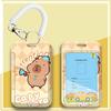 Capybara Cartoon ID & Card Holder Lanyard for Campus, Bus, Subway, and Badge