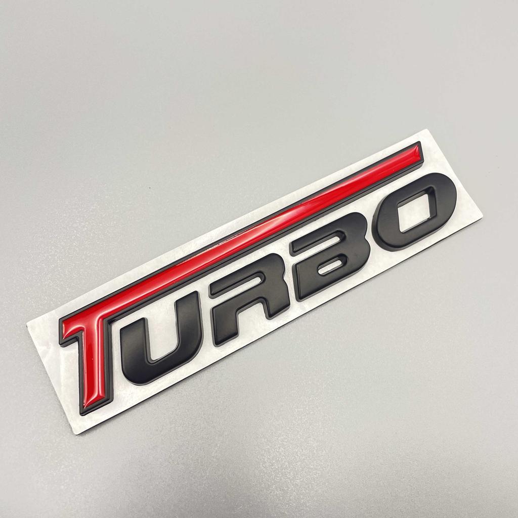 Auto Styling Neues Design Bunt Turbo 3D Metall Zinklegierung Universal Kotflügel Emblem Heckklappe Abzeichen Aufkleber