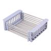 Dish Drying Rack Over Sink Drying Vegetable Holder Stainless Steel Fruit Washing Drainer