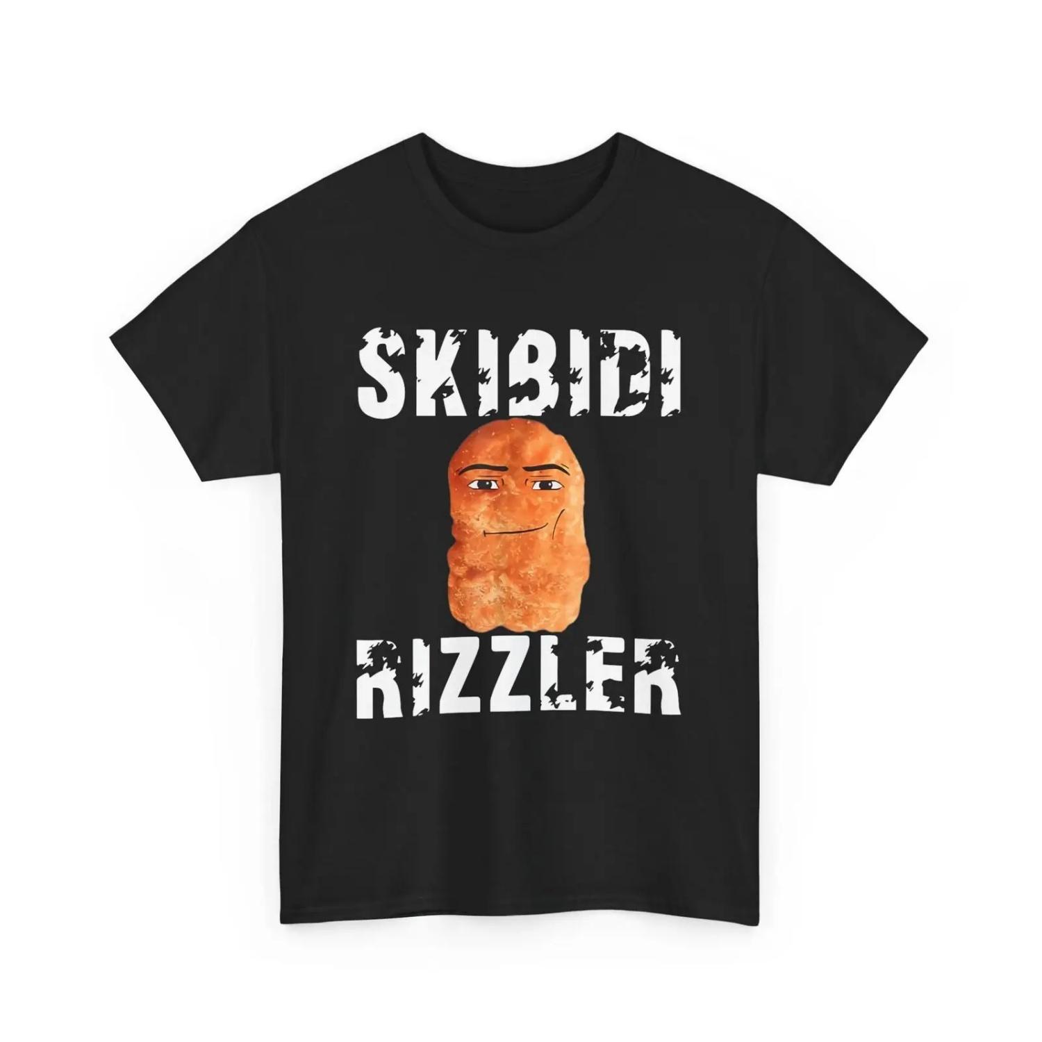 Skibidi Toilet Rizzler Meme Funny Memes Brainrot Rizz T Shirt S чёрный