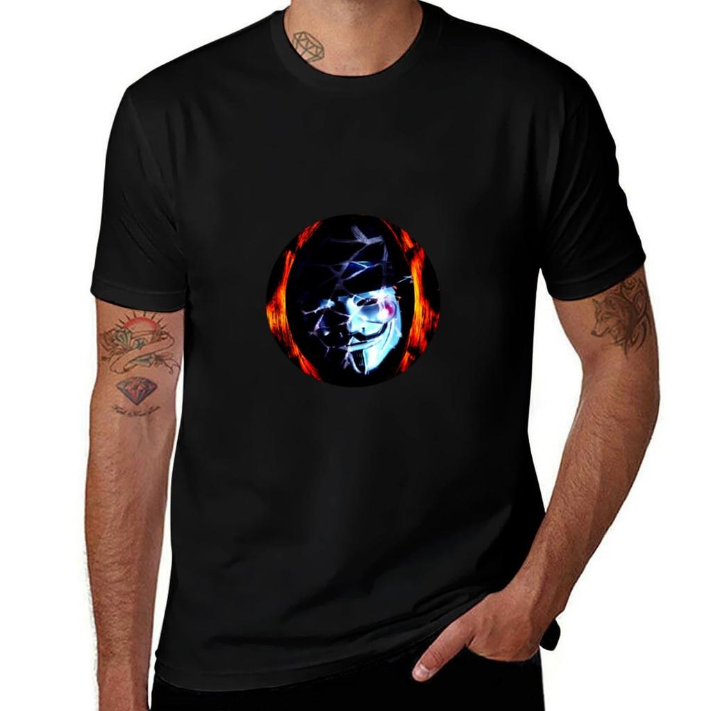 Anonymous Tshirt Funny T Shirts Cotton Unisex T Shirt Graphic Tshirt