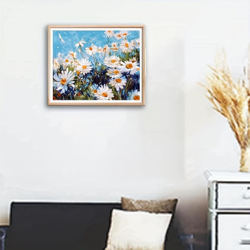 1set New 5d Diamond Painting Full Diamond Diy Core With Sunflower Daisy Golden Retriever Tiger City Designs