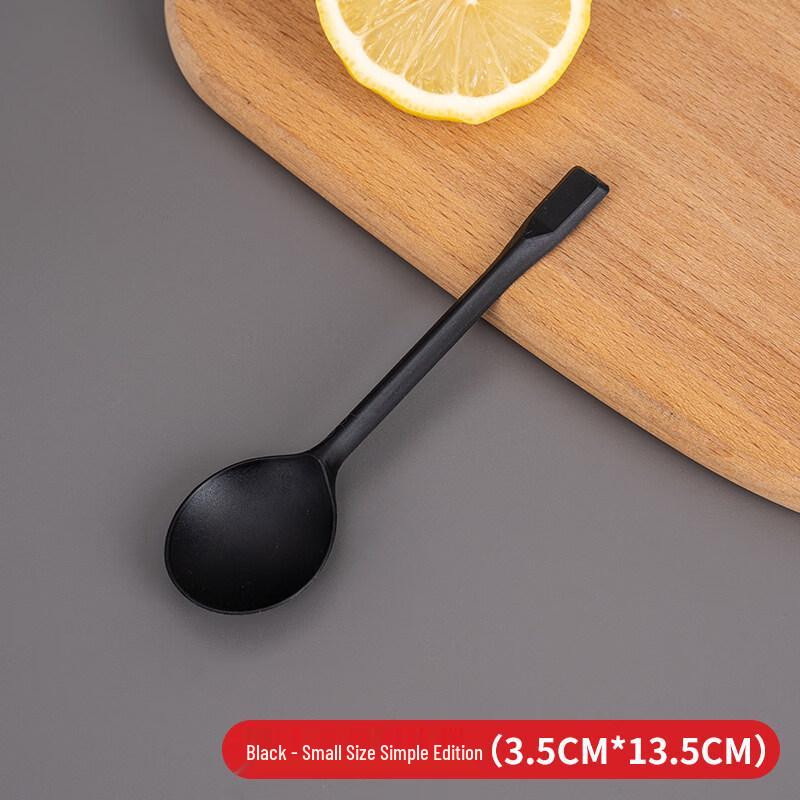 ZISIZ Individually Wrapped Disposable Plastic Dessert Spoons