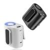 Portable High-Speed Waist Fan: USB Rechargeable, Strong Wind, Low Noise, Ideal for Outdoor High Heat.