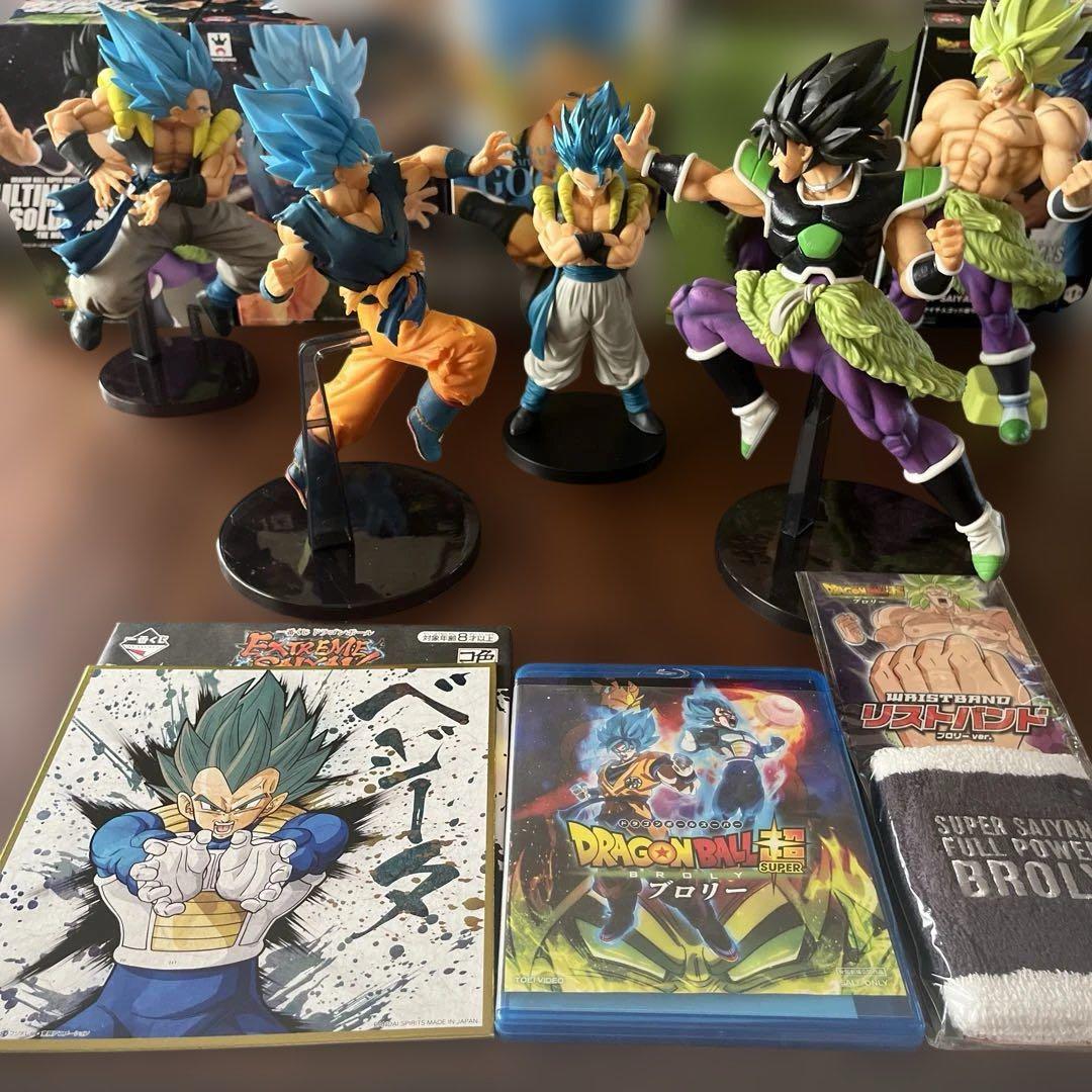 

[USED] Dragon Ball Super: Broly Figure + Bonus Set (Includes Blu-ray Movie)