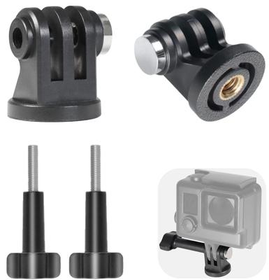 Wearable Camera Tripod Adapter Monopod Mount Conversion Adapter Monopod Tripod Selfie Stick Selfie Stick Stand Holder Pan Head Installation Female GP