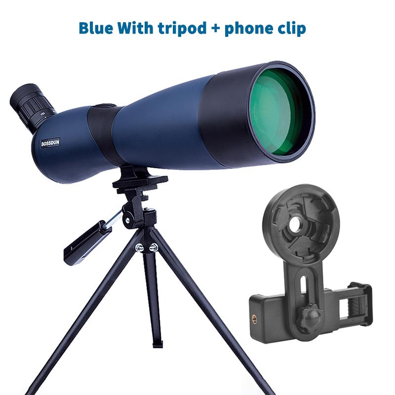 

25-75x70 HD Spotting Scope Zoom Monocular BAK4 Prism Waterproof Telescope For Target Shooting Bird Watching Outdoor Camping