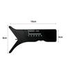 1:1 Proportional Slide Radius Measuring Tool 4mm-100mm Diameter 2mm Radius Radius Measurement Instrument Portable 3D Printing