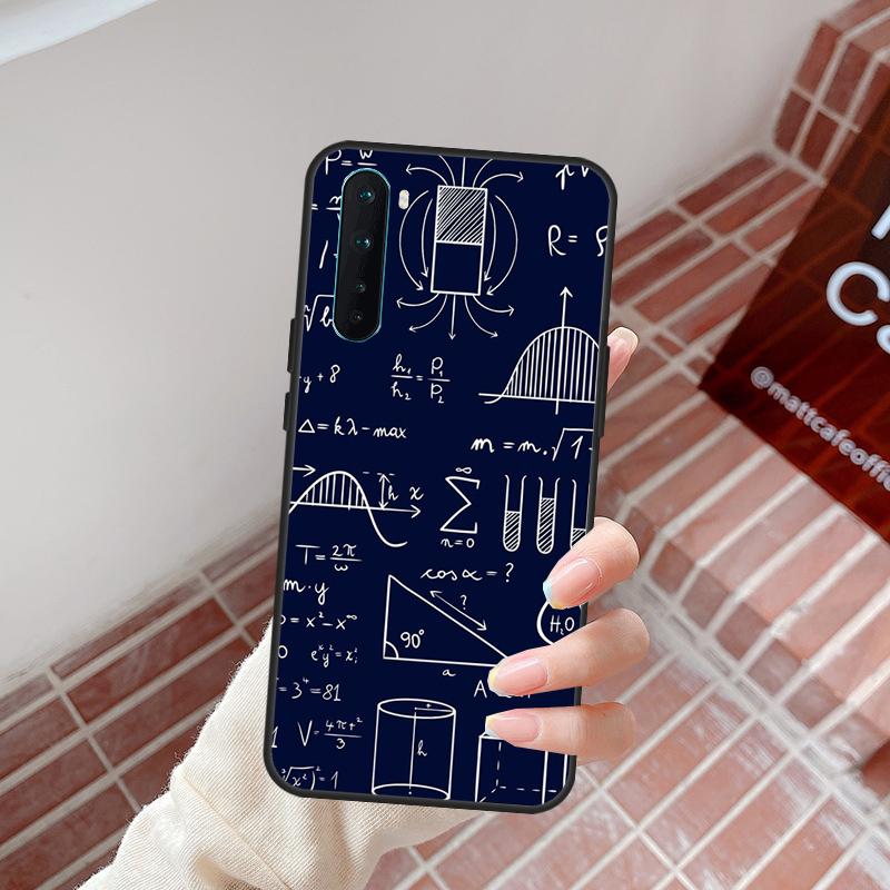 Physics Chemical Mathematics Case For OnePlus 15 13 12 11 10T 13T 10R 12R 13R OnePlus Nord 5 CE 2 3 4 Lite N20 N30 Cover