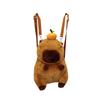 Capybara Backpack Creative Toy Bag Cute Cartoon for Camping Trips Party
