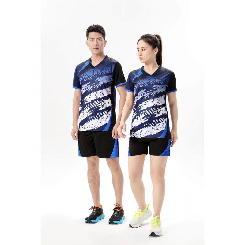 Unisex Volleyball Uniform Set Short Sleeve Training Jersey Team Sports Athletic Wear