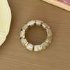 Retro, Bracelet Geometric Elasticity, Bracelet European and American Fashion Simple Niche Temperament High-end Jewelry Women