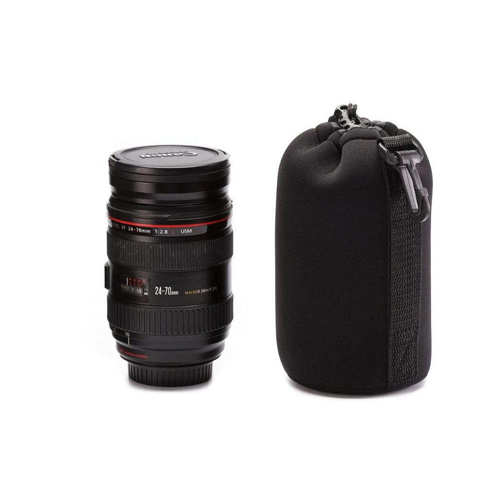 Custodia per Obiettivo Fotocamera SLR in Neoprene Martin - Custodia Morbida ed Elastica per Obiettivo