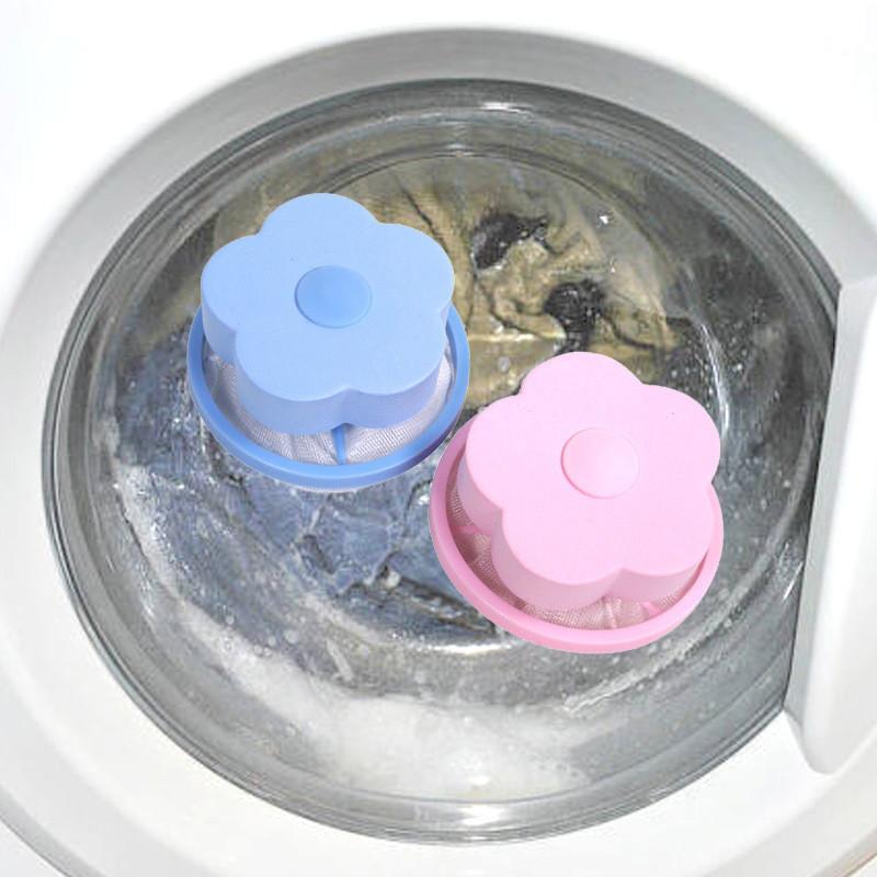 Plumshaped Washing Machine Laundry Filter Bag With Floating Lint And Hair Catcher