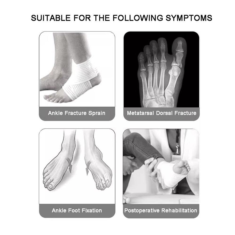 Verstellbare Knöchelbandage für Jugendliche, Kinderschuh zum Gehen für verletzten Fuß, gebrochenen Zeh & nach Operationen, Basketball, Fußball-Verletzungsrehabilitation