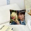 Korean Idol P-Park Ji-Hoon  Cushion Cover Inches Farmhouse Decor Home Throw Pillow Covers for Couch Decorations