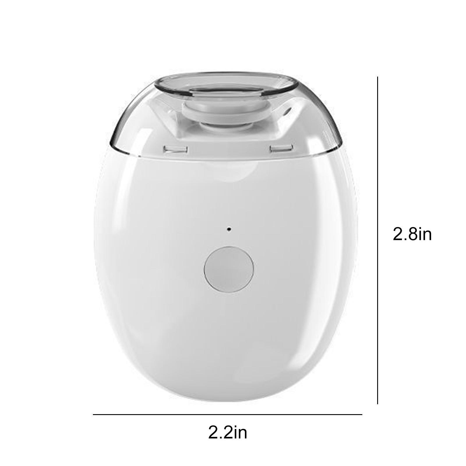 

Smart Fingernail Grinder with LED Light & 3 Speed Settings Electric Nail Clipper Low Noise USB Rechargeable for Baby Kids Adults