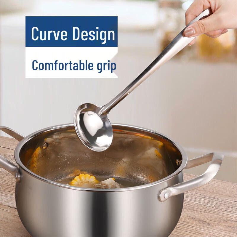304 Stainless Steel Soup & Hot Pot Ladle Set
