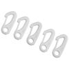 Clips Hook Clips Garden Nylon Injection Molding Plastic Flag Button White Curtains Flagpole Accessories Anti-UV