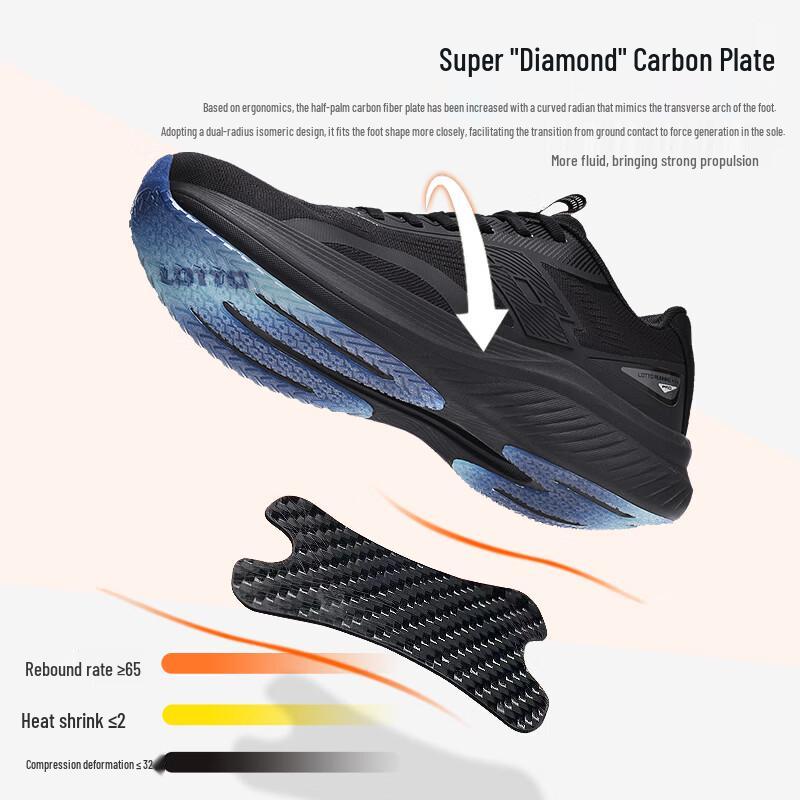 Lotto Men's Carbon Plate Performance Running Shoes