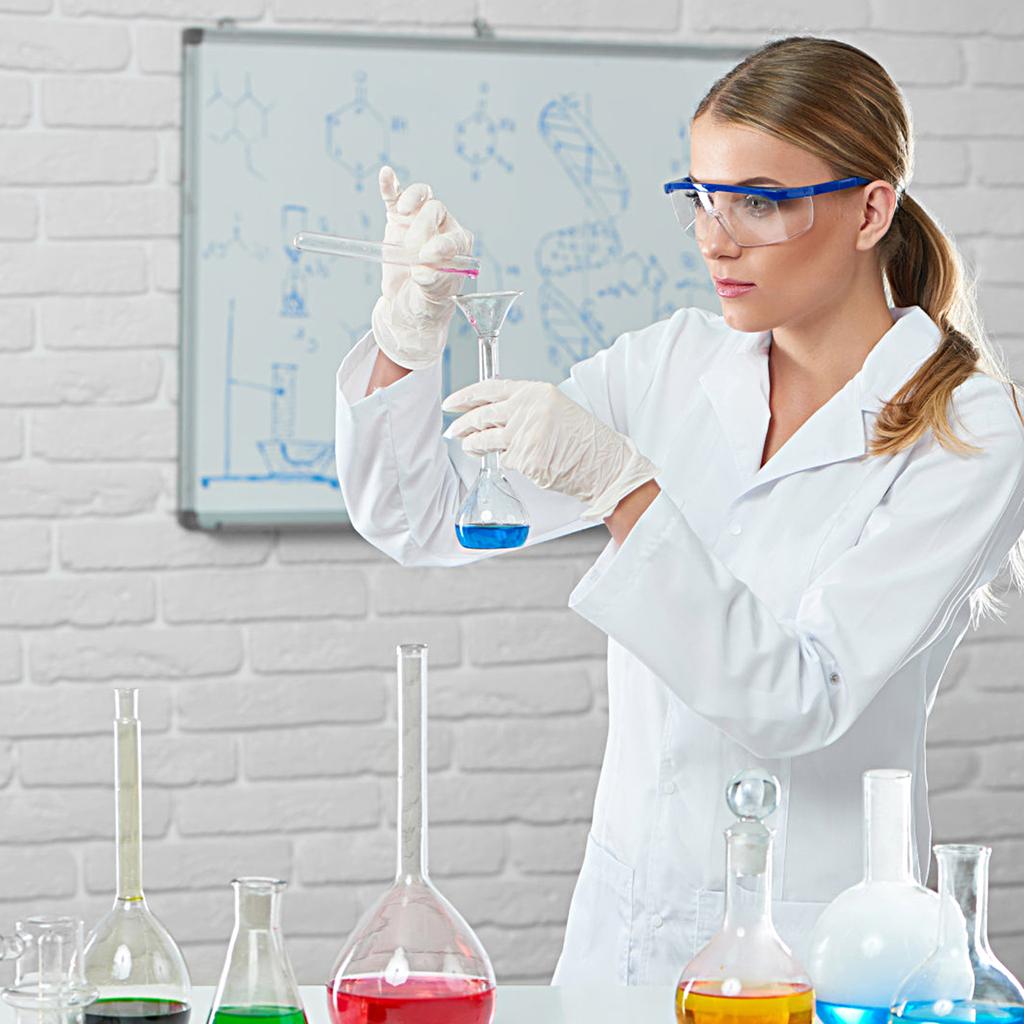 4 Pcs Funnel Funnels Mini Glassware for Filling Bottles School Supplies Lab Long Neck Chemistry Gifts