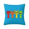 Cartoon Game Sprunki Square Pillowcase Cushion Cover Pillow Case Throw Pillow Cover for Home Bedroom Car