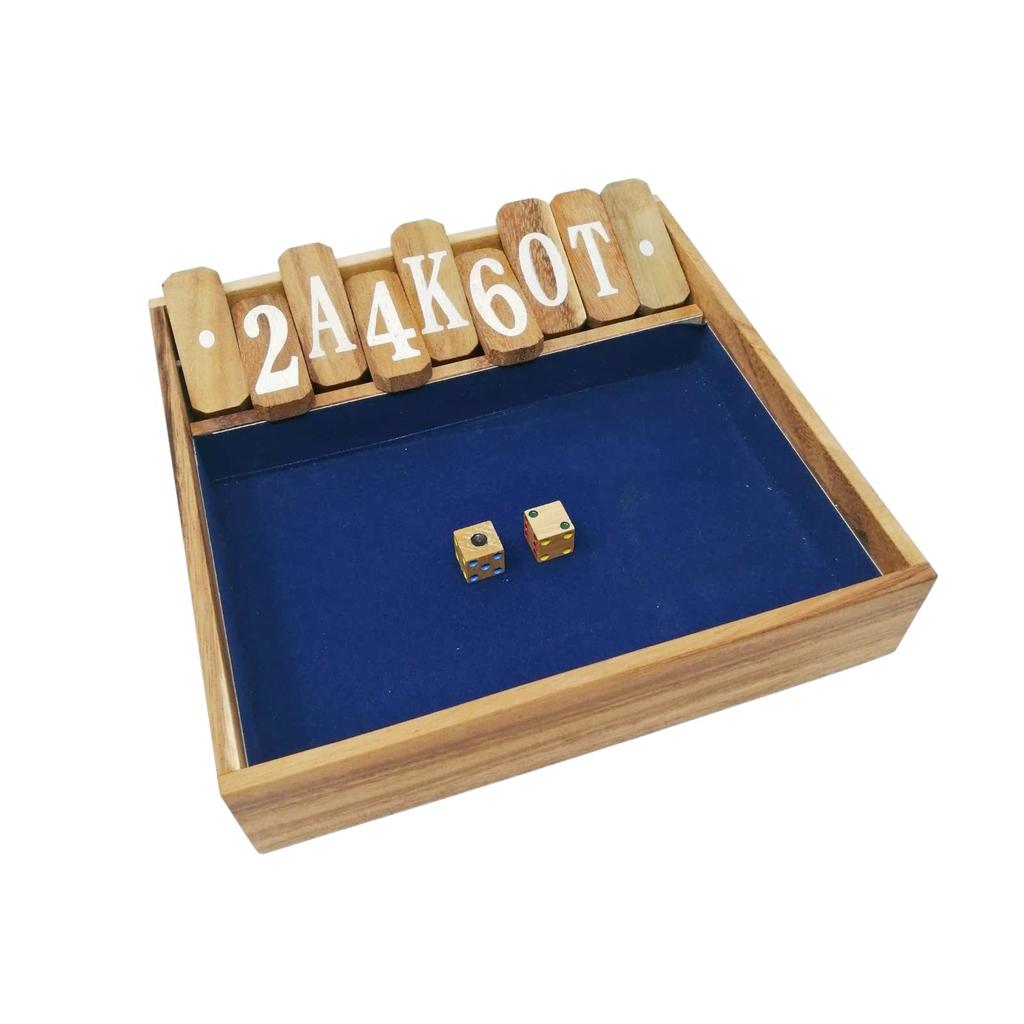 KINOKINO Jackpot Dice Board Game Dice Game Jackpot Dice Game (Blue L)