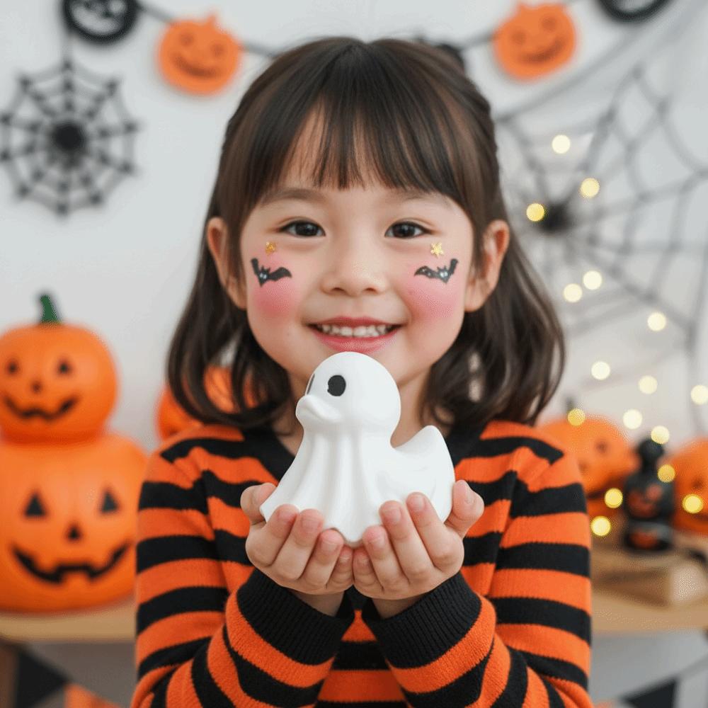 Lightweight Halloween Ghost Duck PLA Creative Ghost Duckling Spooky Desktop Ornament  Room Table