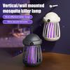 Portable Mosquito Killer Lamp Usb Rechargeable Fly Trap Camping Lantern Hanging Outdoor Insect Killer Repellent Lamp Night Light
