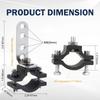 Motorcycle 1.2 Inch Car Bull Bar Holder Clamp Offroad Tube Clamps Mounting Brackets for LED Light Bar Work