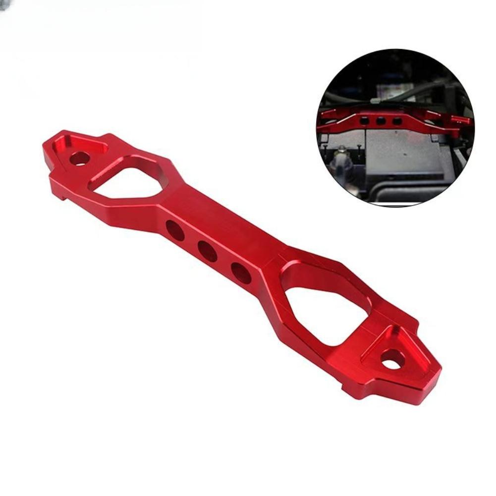 Car Battery Holder Kit Made of Aluminum Alloy for Impact Resistance and Secure Battery Installation without Professional Help