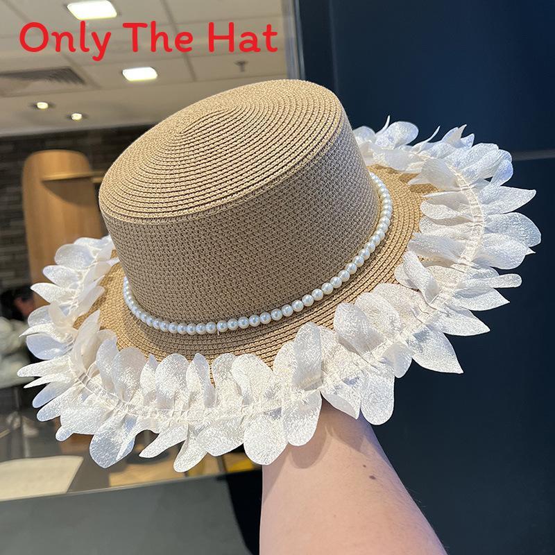 

Summer Sun Hat For Women With Wide Brim And Breathable Straw Material Perfect For Outdoor Outdoor Sun Protection