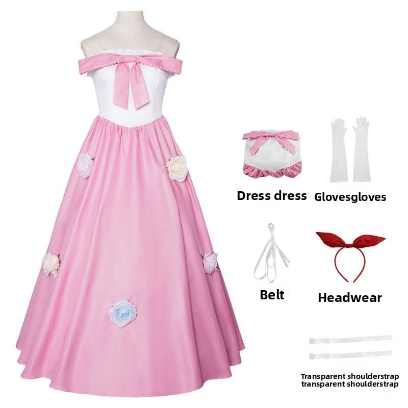 

Idol Activity Cosplay Costume Starry Tulle Dress For Anime Role Play 3XL
