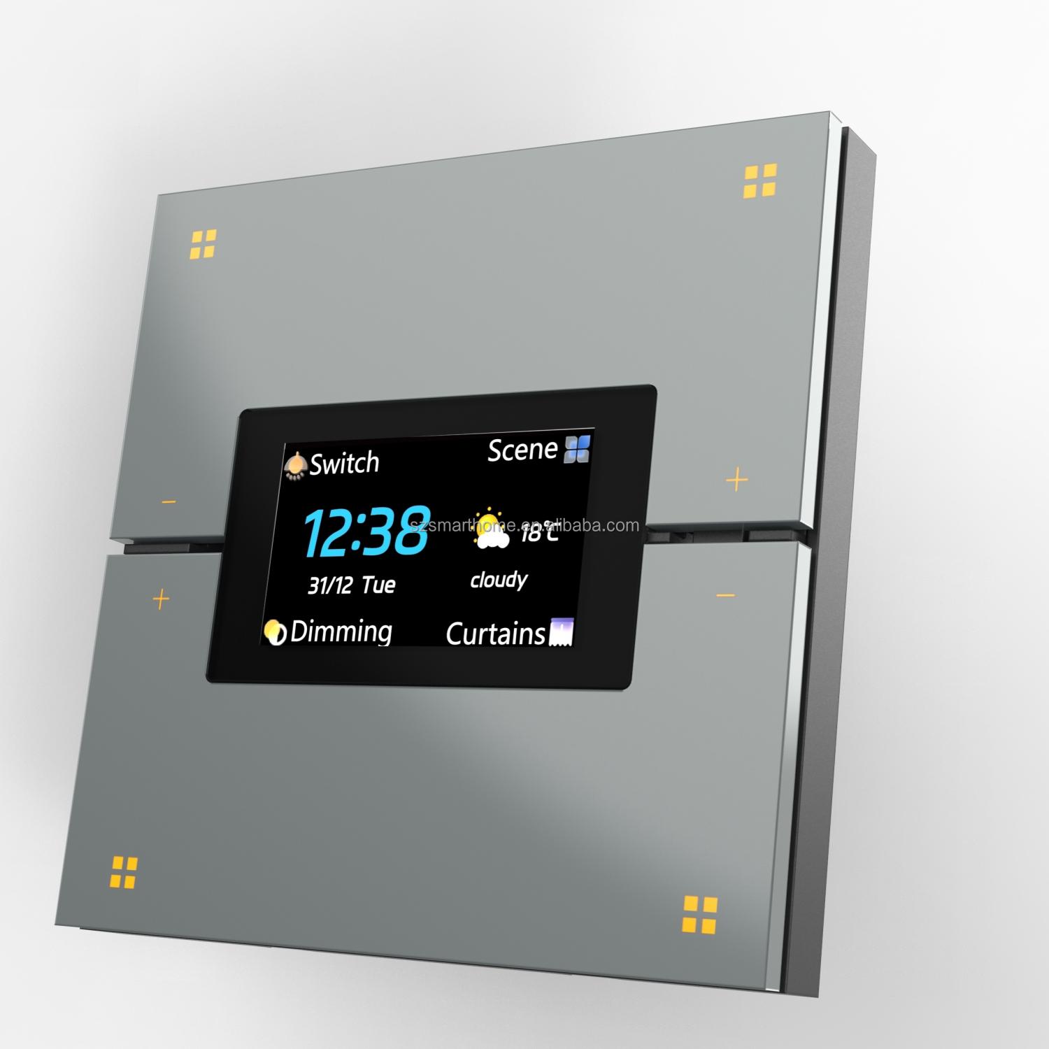 4-Inch 4 Gang Zigbee Smart Switch