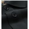 Trend Hub Luxury Embroidery Men's Polo Shirt  Thin Breathable 100%Cotton Black Navy Blue Lapel Short-Sleeved Tops Brand Clothing