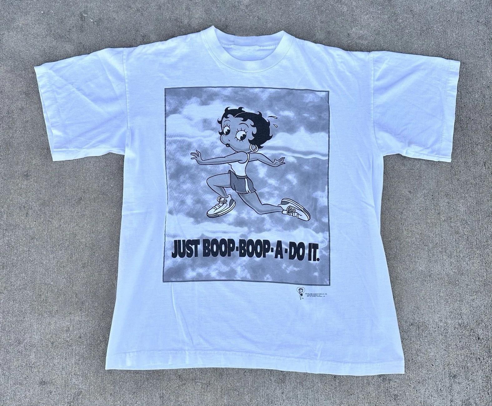1996 Пародия на Бетти Буп Just Boop Boop A Do It Футболка Размер S-5XL Перепечатка L
