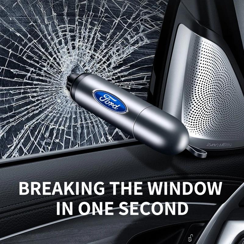 Nový Bezpečnostní Kladívko pro Auto Mini Rozbíječ Skla Okénka Auta Nouzové Záchranné Pro Ford SMax CMax Kuga Escape Monde 4 Focus 3 Grand 2