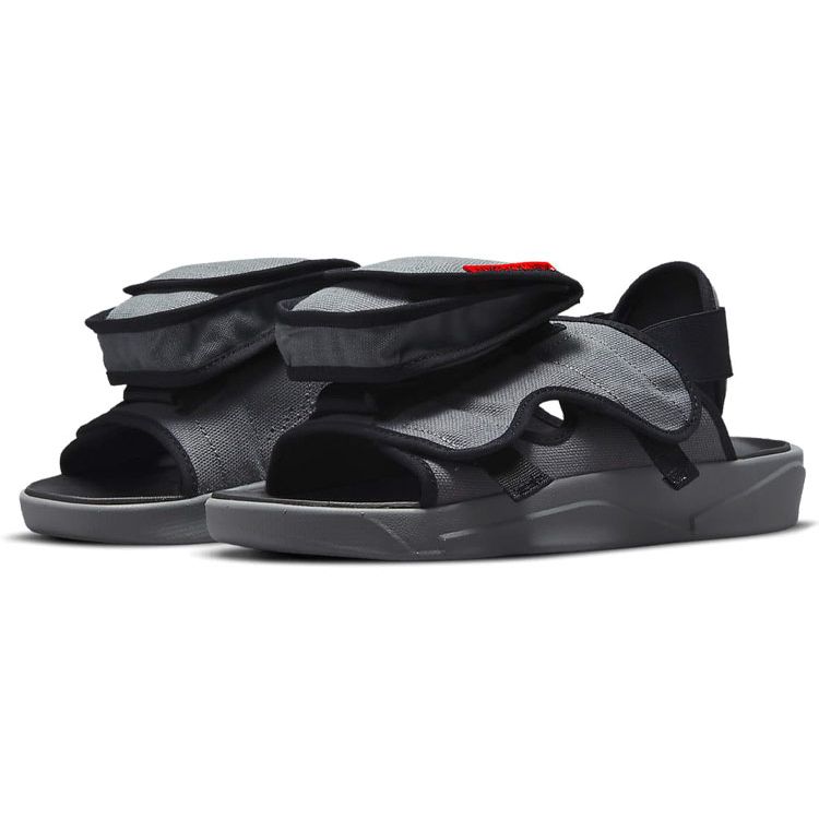 Air Jordan LS Slide Smoke Grey Pánské tenisky Černá Bílá Univerzitní červená CZ0791-001