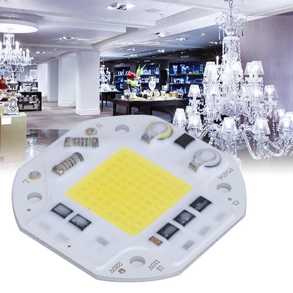 2pcs AC220V COB LED Bulb 50W Integrated Chip Light Source COB Chip Light  For DIY Indoor Lighting