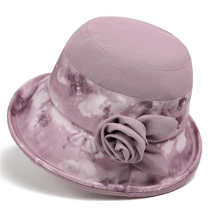 

Женская весенне-летняя шляпа от солнца, панама, летняя дорожная, тонкая, дышащая, повседневная шляпа-ведро M（56-58cm）