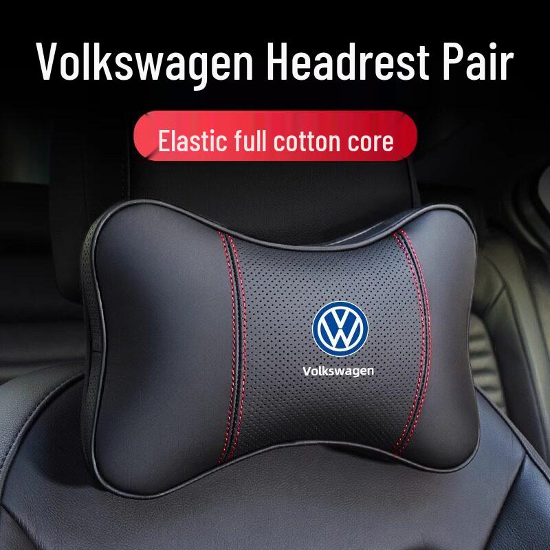Volkswagen Car Headrest and Lumbar Support for Sagitar, Bora, Tiguan, Tayron, Lavida, Sylphy, Magotan
